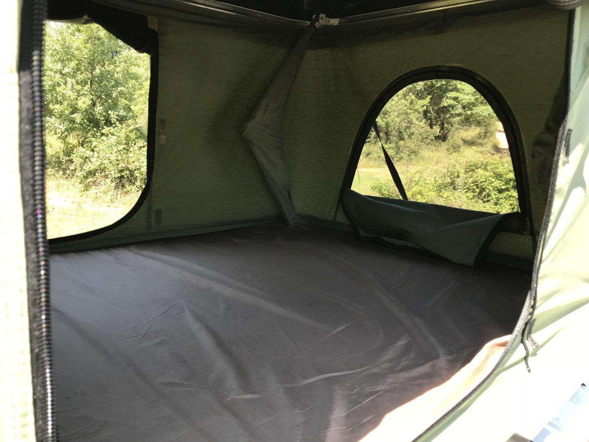 trips, Micro Camper with Roof Tent