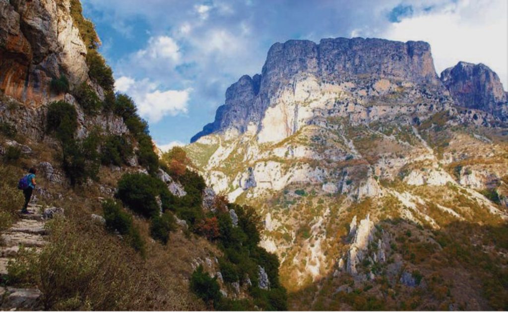 The stairs of Vikos